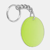 ALLEEN KLEURKLEUREN - groen voorjaar Sleutelhanger (Voorkant Links)