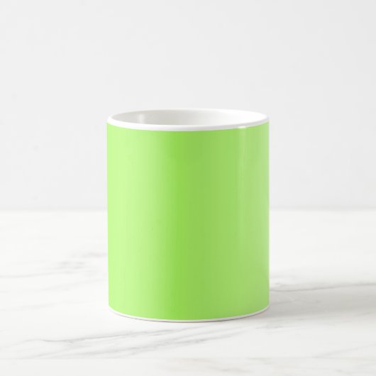 ALLEEN KLEURKLEUREN - neongroen Koffiemok (Center)