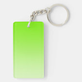 ALLEEN KLEURKLEUREN - neongroen Sleutelhanger (achterkant)
