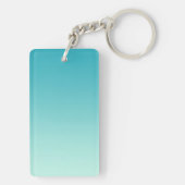 ALLEEN KLEURKLEUREN - oceaanblauw Sleutelhanger (achterkant)