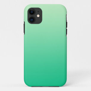 ALLEEN KLEURKLEUREN - oceaangroen iPhone 11 Hoesje