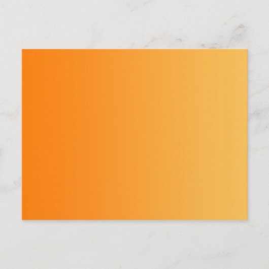 ALLEEN KLEURKLEUREN - ORANJE BRIEFKAART (Voorkant)