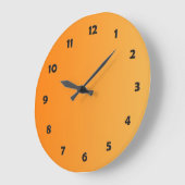 ALLEEN KLEURKLEUREN - oranje + klokgezicht Grote Klok (Hoek)
