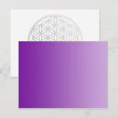 ALLEEN KLEURKLEUREN - PAARS BRIEFKAART (Voorkant / Achterkant)