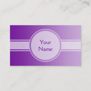 ALLEEN KLEURKLEUREN - PAARS + JOUW TEKST VISITEKAARTJE