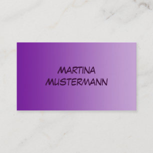 ALLEEN KLEURKLEUREN - paars Visitekaartje