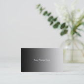 ALLEEN KLEURKLEUREN - zwart grijs Visitekaartje (Staand voorkant)