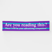 ALLEEN KLEURSTRIPEN - paars + uw rug. Spandoek (Horizontaal)