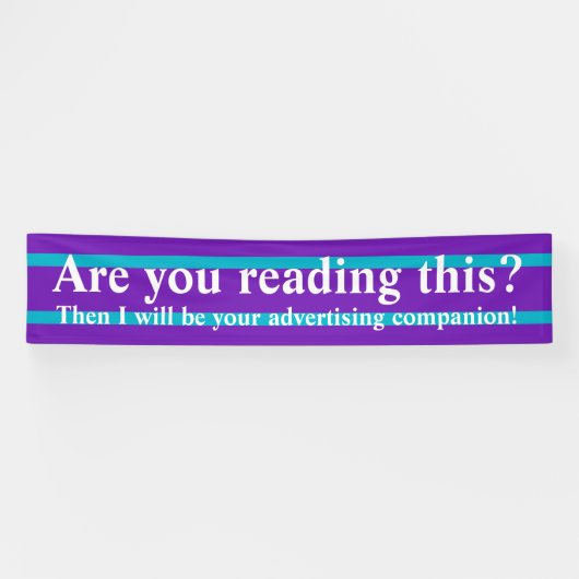 ALLEEN KLEURSTRIPEN - paars + uw rug. Spandoek (Horizontaal)