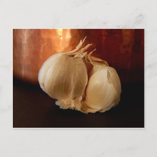 Alleen knoflook briefkaart