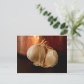 Alleen knoflook briefkaart (Staand voorkant)