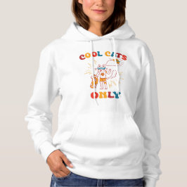 Alleen koele katten hoodie