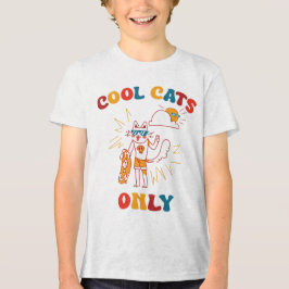 Alleen koele katten Tri-Blend shirt