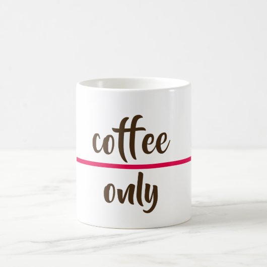 alleen koffie mok (Center)