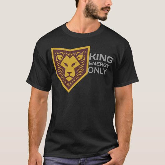 Alleen koningsenergie t-shirt (Voorkant)