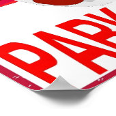 Alleen krullen poster (Hoek)