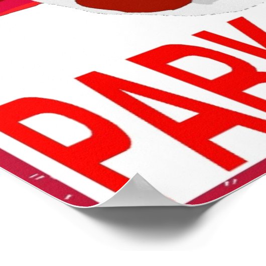 Alleen krullen poster (Hoek)