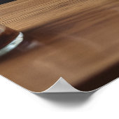 Alleen lattes, flanel en bulldog-vibes poster (Hoek)