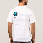 Alleen League City BJJ Training T-shirt (Achterkant)