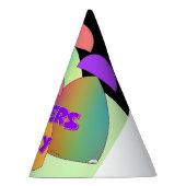 Alleen leden feesthoedjes (Rechts)