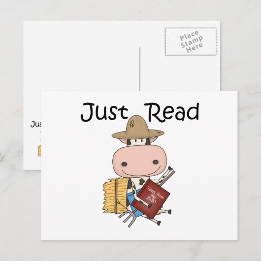 Alleen lezen briefkaart (Voorkant / Achterkant)