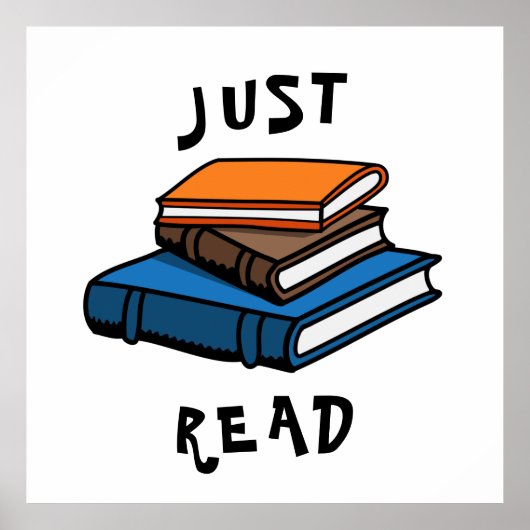 Alleen lezen poster (Voorkant)