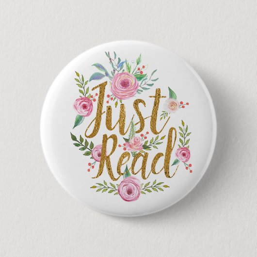 Alleen lezen ronde button 5,7 cm (Voorkant)