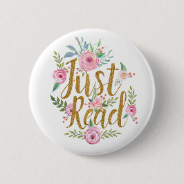 Alleen lezen ronde button 5,7 cm