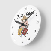 Alleen lezen ronde klok (Hoek)