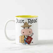 Alleen lezen tweekleurige koffiemok (Links)