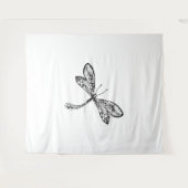 Alleen libel weer wandkleed (Voorkant (horizontaal))