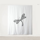 Alleen libel weer wandkleed (Voorkant)