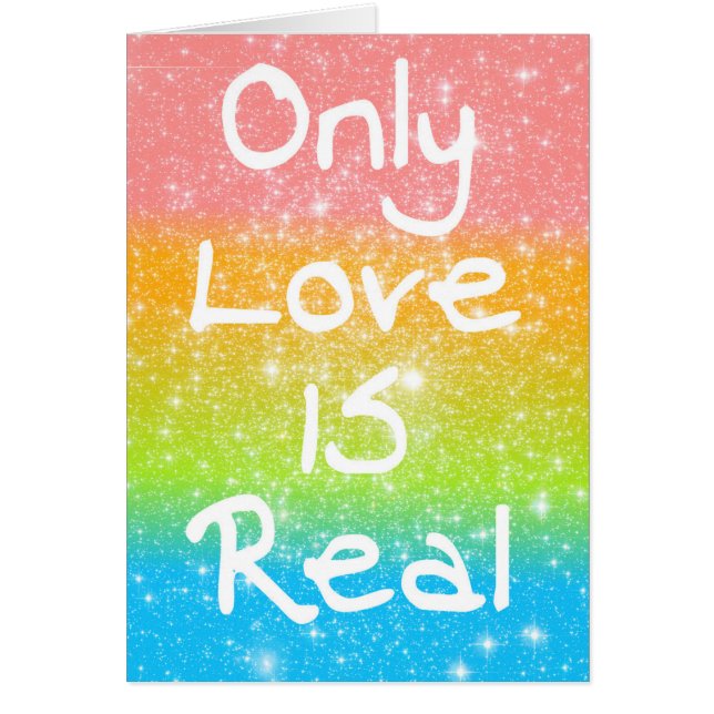 Alleen liefde is echt (Voorkant)