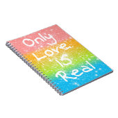 Alleen liefde is echt notitieboek (Rechterzijde)