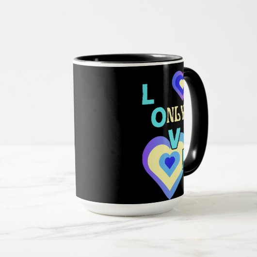 Alleen liefde mok (Voorkant rechts)