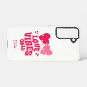 Alleen liefdesvirussen samsung galaxy hoesje (Achterkant horizontaal)