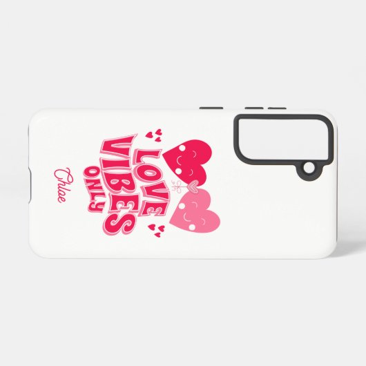 Alleen liefdesvirussen samsung galaxy hoesje (Achterkant horizontaal)