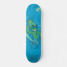 Alleen lokalen skateboard