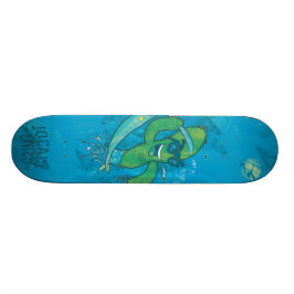 Alleen lokalen skateboard
