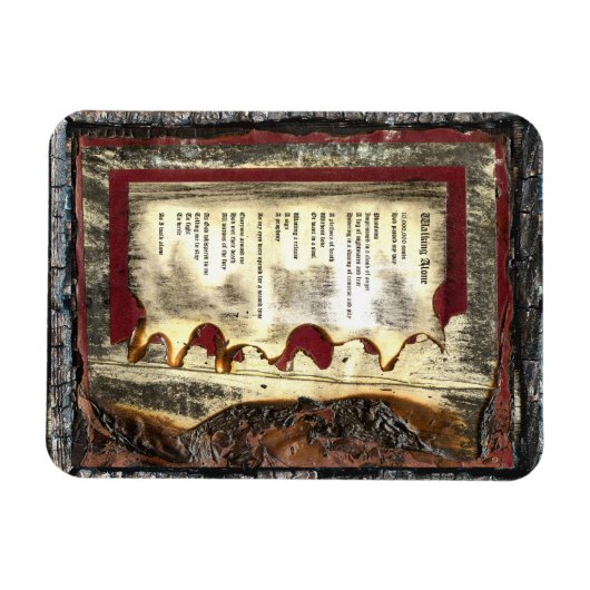 Alleen lopen magneet (Horizontaal)