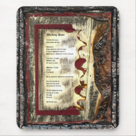 Alleen lopen muismat