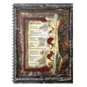 Alleen lopen notitieboek (Voorkant)