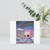 Alleen Love and Laughter Briefkaart (Staand voorkant)