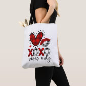 Alleen Love Vibes Canvas tas (Dichtbij)