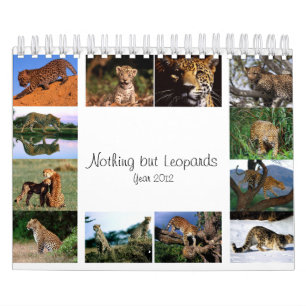 Alleen luipaarden - Agenda 2012 Kalender