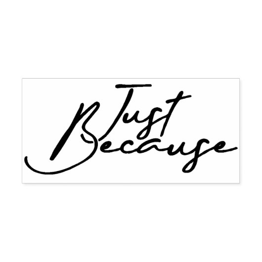 Alleen Maar 4 Rubberstempel (Afrduk)