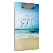 Alleen maar afbreken bij het strand klembord (Rechts)