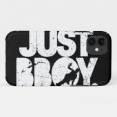 alleen maar bboy - witte nood Case-Mate iPhone case (Achterkant (horizontaal))