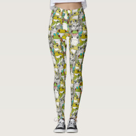 alleen maar boomkikkervel leggings