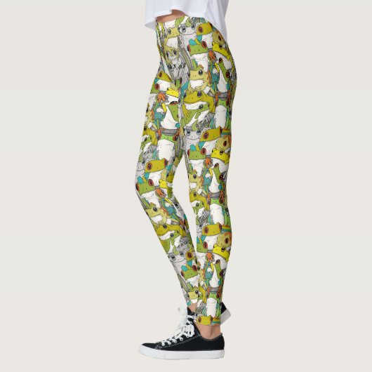 alleen maar boomkikkervel leggings (Links)